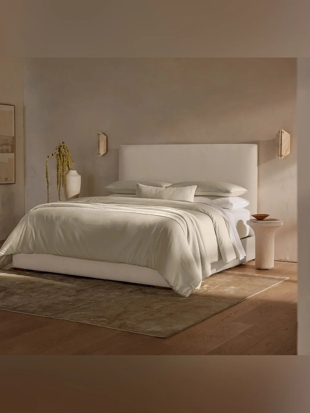 New boll & branch  Signature Comforter Set comforter Bedding Set   Beige sand